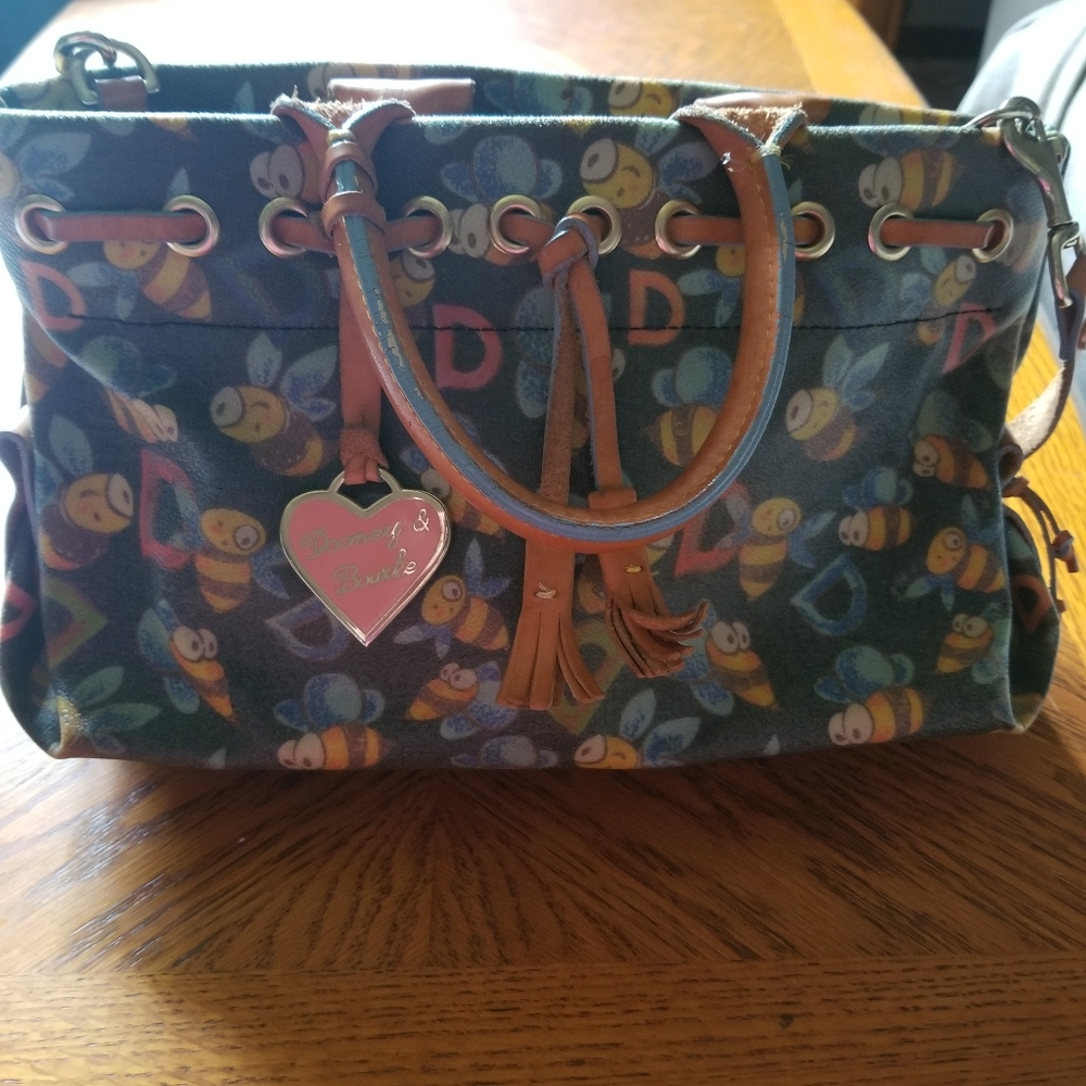 Dooney and Bourke bee leather purse